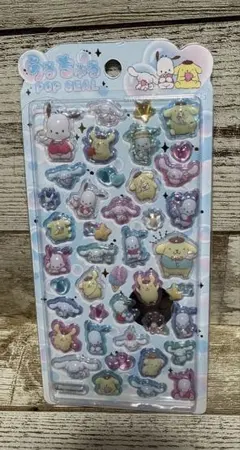 うるちゅるポップシール サンリオ ポチャッコ シナモロール ポムポムプリン