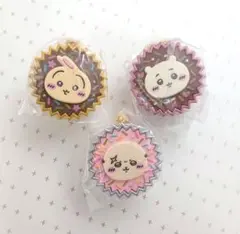 ちいかわ 手作りおやつチャーム 平成女児チョコ ガチャ ③点まとめ売り
