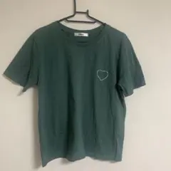DHOLIC グリーン　ハート　半袖Tシャツのサムネイル