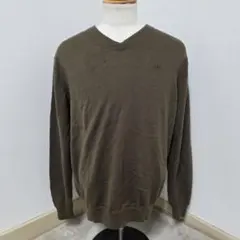 希少 ARROW ウール ニット【XL】ヴィンテージ USA メンズ