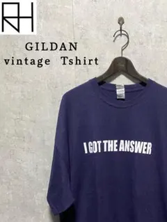 【古着】GILDAN フロントデザイン Tシャツ