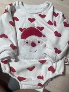 [大処分]サンタロンパース 90サイズ