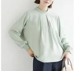 ROPE' PICNIC 2wayボウタイディテールブラウス とろみ L 春
