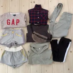 女の子　子供服 まとめ売り 120サイズ　8点　GU ユニクロ　無印　GAP