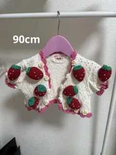 mezzo piano レア商品 　メゾピアノ　立体いちご 子供服