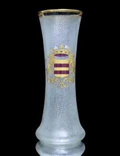 オールド・バカラ 最高級 1900年 獅子の紋章金彩エナメル 25cm 大型花瓶 2026年最新】オールドバカラ 花瓶の人気アイテム - メルカリ
