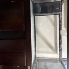 ⚠️引き取り限定⚠️ ガラス水槽 キャビネットセット 1200 450 450