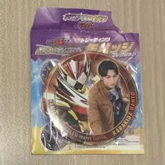 仮面ライダーガヴ TOSくじ ハート型缶バッジ 辛木田絆斗×仮面ライダー