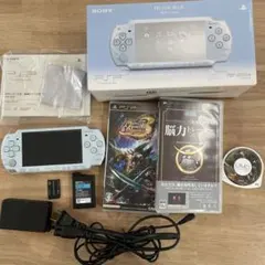 PSP本体(PSP2000) ソフト3本付き