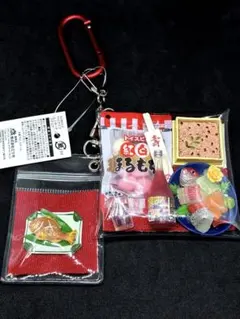 草加健康センター ラッコガチャ ミニメッシュバッグ めじるしチャーム