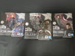 S.H.フィギュアーツ ファルコン、ウィンターソルジャー、キャプテンアメリカンのサムネイル