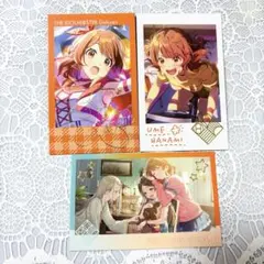 学園アイドルマスター Wフォトカードコレクション 花海佑芽 学マス 3枚セット