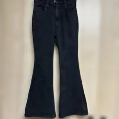 AZUL by MOUSSY ブラックブーツカットデニム S