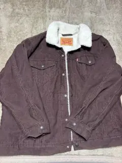 Levis リーバイス コーデュロイボアジャケット ブラウン XL