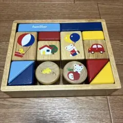 familiar 木製ブロック　積み木セット 花可愛いさん専用