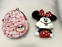 ミッキーポーチ、ミニーぬいストラップ セット　T-ARTS製のサムネイル