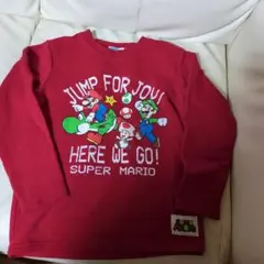 スーパーマリオ　薄手トレーナー　130