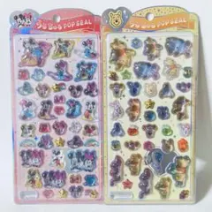 【正規品】 うるちゅるポップシール　ミッキーミニー　プーさん　 ディズニー