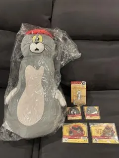 トムとジェリー ぬいぐるみ　フィギュアセット　Happyくじ