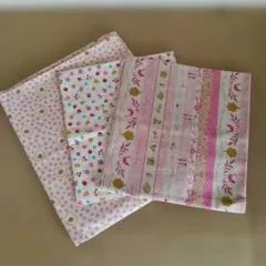ハンドメイド用 プリント生地 3枚セット