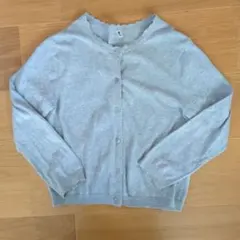 UNIQLO グレー カーディガン 130サイズ