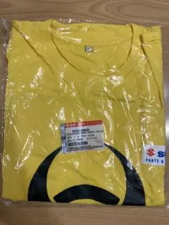 【新品未使用】SUZUKIラウンドネック Tシャツ L イエロー【スズキ】のサムネイル
