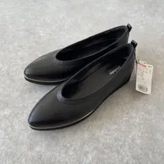 【新品】ASICS pedala ペダラ 本革パンプス 22.5 アーモンドトゥ