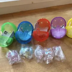 ジュエルペット めじるしアクセサリー キラキラオーロラver. 5種 コンプ