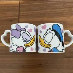 ドナルドダック＆デイジーダック ペアマグカップセット