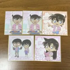 名探偵コナン ミニ色紙 5点セット！