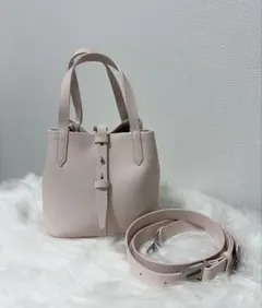未使用級✨ear PAPILLONNER ショルダー付きハニカムボストンバッグ 