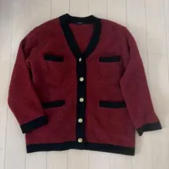 JOURNAL STANDARD 赤と黒 カーディガン