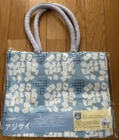 コープさっぽろ　エコバッグ アジサイ柄のサムネイル