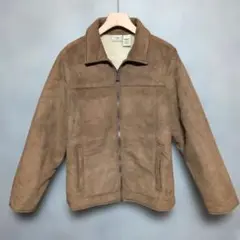 LLBean フェイクムートンジャケット M 茶 裏ボア エルエルビーン