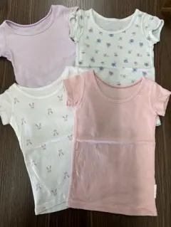 UNIQLO 肌着 4枚セット 半袖 シャツ