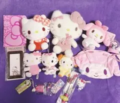 サンリオ　ハローキティ　マスコット　ぬいぐるみ　まとめ売り　マイメロ　クロミ
