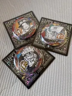 ONE PIECE バースデー缶セット 3点