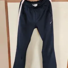Nike レディース ジャージパンツ L ネイビー