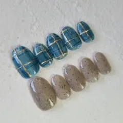 現品◇ネイルチップ ニュアンスネイル 個性派 シンプル つけ爪