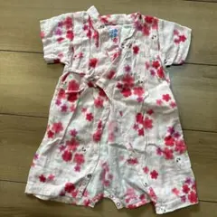 花柄 甚平 60〜70サイズ　ミキハウス