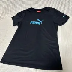PUMA／プーマ／Tシャツ／黒／レディース／O