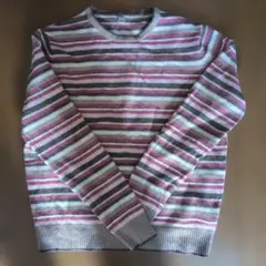 ボーダーニットセーター Mサイズ