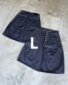 BELVET Slub Distressed Baggy Denim - メルカリ