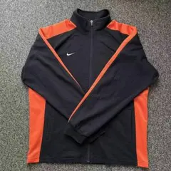 美品NIKE トラックジャケット メンズ　ブラック オレンジ XL