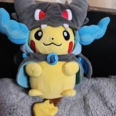 リザードンポンチョピカチュウ ぬいぐるみ