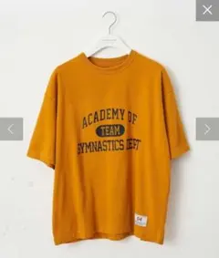 新品CIAOPANICTYPY USAコットンカレッジプリントフットボールTeeのサムネイル