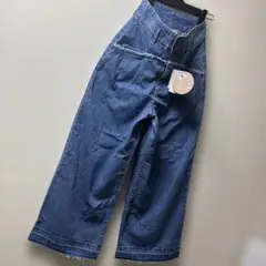 新品未使用❣️ tal. by yumi.❣️薄生地❣️デニム❣️ワイド❣️