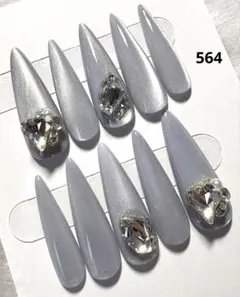 564現品マグネット　ちゅるん十字架 ギャルシズニルック ロングネイル 推し地雷