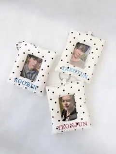 名前刺繍可能 フォトカードケース トレカケース ピローケース 推し活