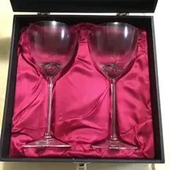 ボヘミア　ペアワイングラス